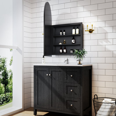 36'' Single Vanity With Medicine Cabinet