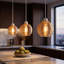 Glass Lamp Shade in Amber-1762953061