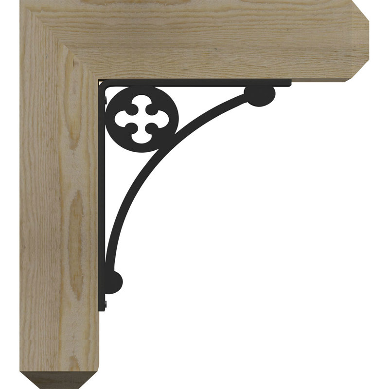 Support à fer à repasser triple 4 po Crawley, H 16 po x P 13 1/2 po, Cèdre rouge de l'Ouest l 3 1/2 po x T 4 po (lisse