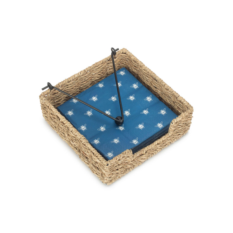 Wicker Seagrass Napkin Holder