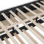Lit plateforme tapissier avec 2 tiroirs et 1 lit gigogne, tête de lit classique-80161577-80161578