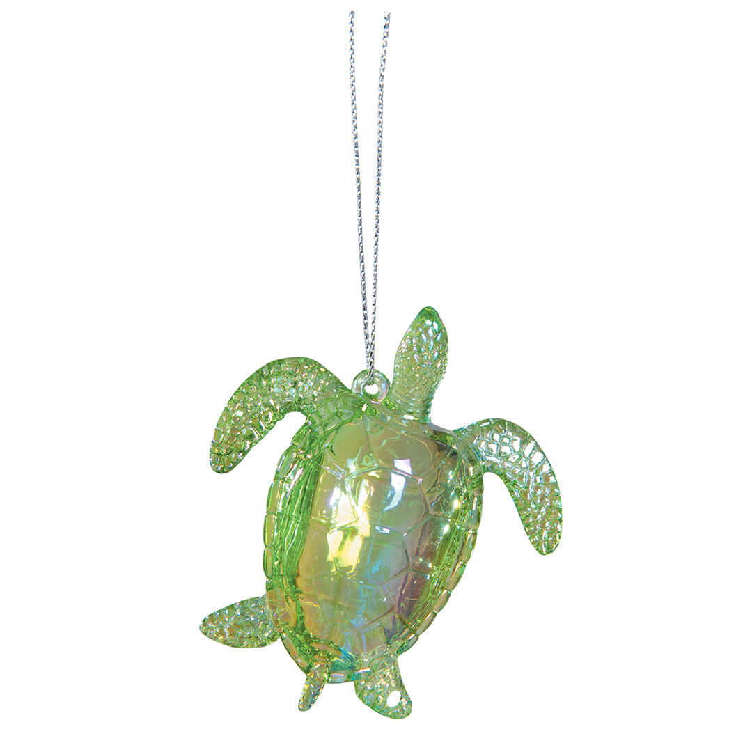 Sea Turtle Hanging Figurine Ornament The Holiday Aisle®