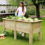 Jimmy 180cm x 70cm Wooden Raised Flower Bed