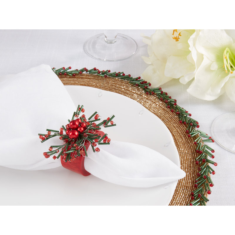 Napkin Ring Collection Acrylic Stainless Steel