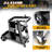 27.75" Heavy-Duty Welding Cart Safety Chains 3-Layer Storage 100 Lb Capacity 360° Swivel Wheels