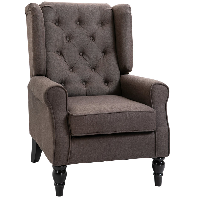 Crisbel Upholstered Armchair, Brown