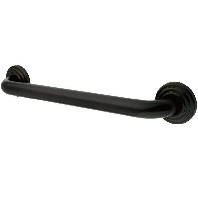 Kingston Brass Restoration 1-1/4 Inch O.D Grab Bar, 12" W, Oil Rubbed Bronze