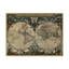 « map of the world 1684 », publicité sur toile tendue-27491069