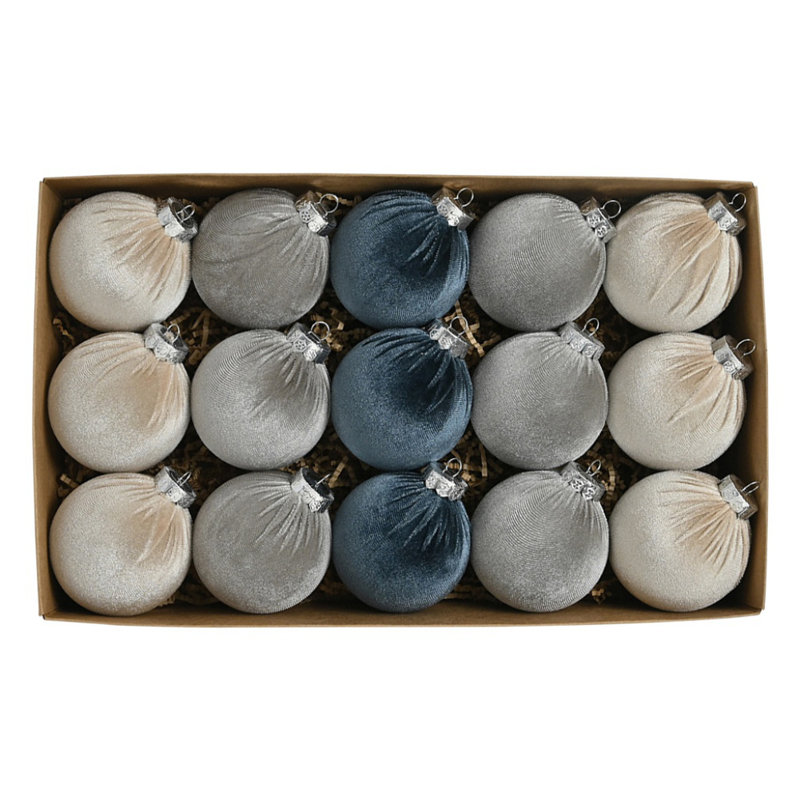Ornement boule The Holiday Aisle®, Bleu