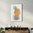Elegant Tempered Glass Wall Art Painting, 18.1 x 28.3 inches | 100% Tempered Glass, Thickness: 0.16 inches | UV Printed for Vibrant Colors & Durability | Perfect for Home Decor & Modern Aesthetics