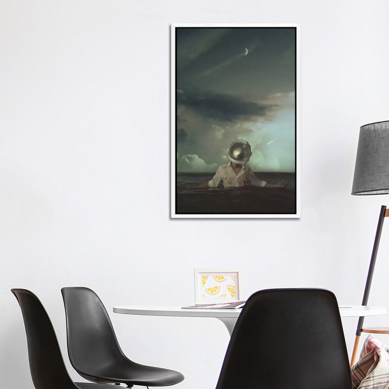 Ashore 1 Piece Wall Art on Canvas, 101.6 cm H x 66.04 cm W, White Framed