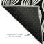 Premium Machine Washable Corum AMF1055 Swirls Rug-1911208243