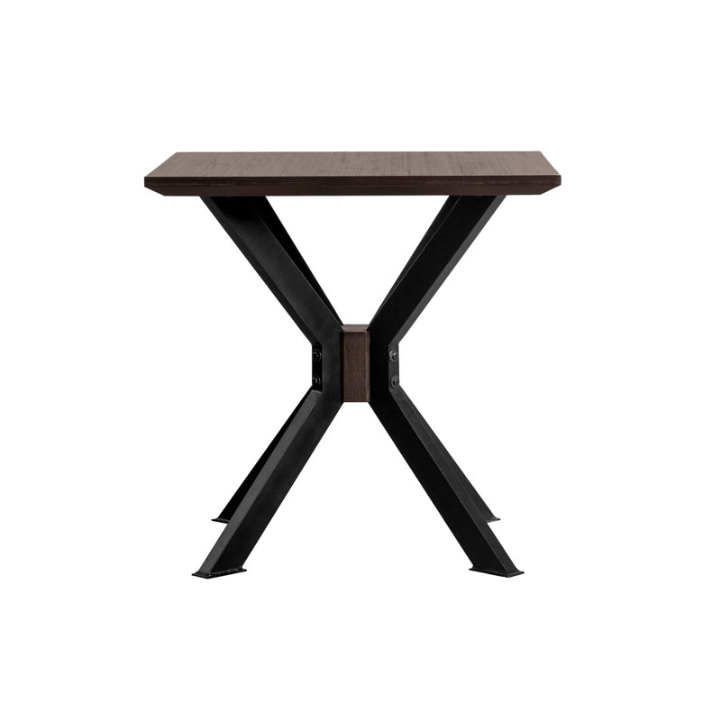 Solid Wood Top End Table