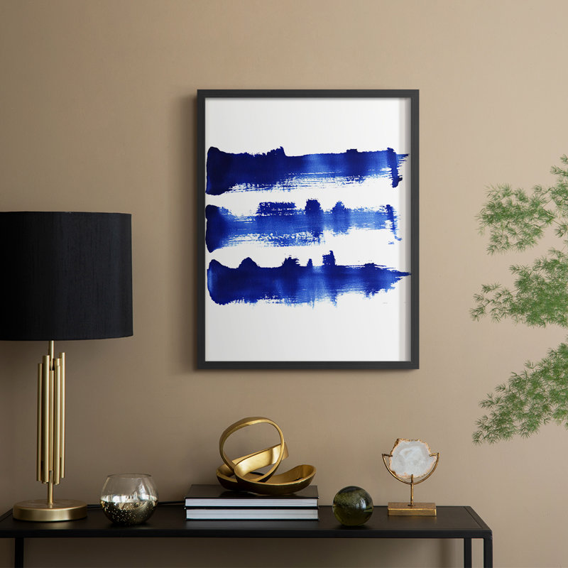 Abstract CCCXXVI Framed Print - Ready To Hang, 10" H x 8" W, Black