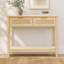 Table console avec tiroirs
