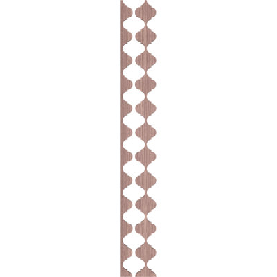 Marrakesh Adjustable Wood Decorative Slat Wall Panel Kit