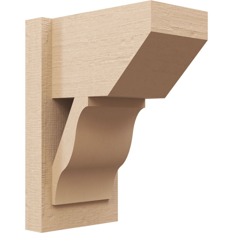 Bois de cèdre brut Funston Slat, H 16 po x l 8 po x P 12 po