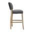 Soukup Linen Bar Stool Bar Height for Kitchen Island Cafe-1976995244