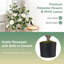 1 pièce Camellia artificiel 36 po, arbre artificiel en pot, verdure, plante moderne-1243881381