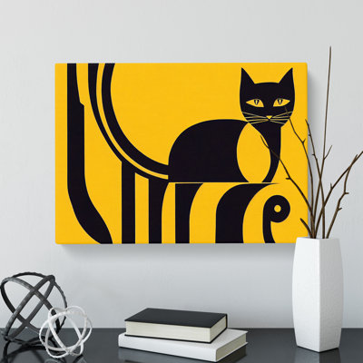 Cat Vol.4 Abstract - Wrapped Canvas Print