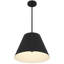 Jaz LED Pendant for Indoor/Outdoor Use, Tapered Shade, 5-CCT Selectable, Dimmable, Wet Rated-1781253898-1781253897