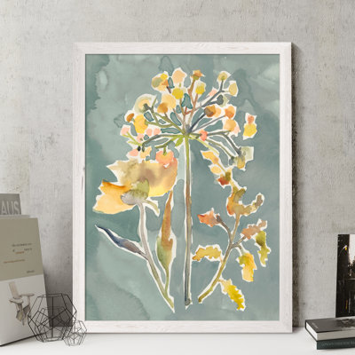 " Collected Florals II " by Paul Cezanne Acrylic Painting
