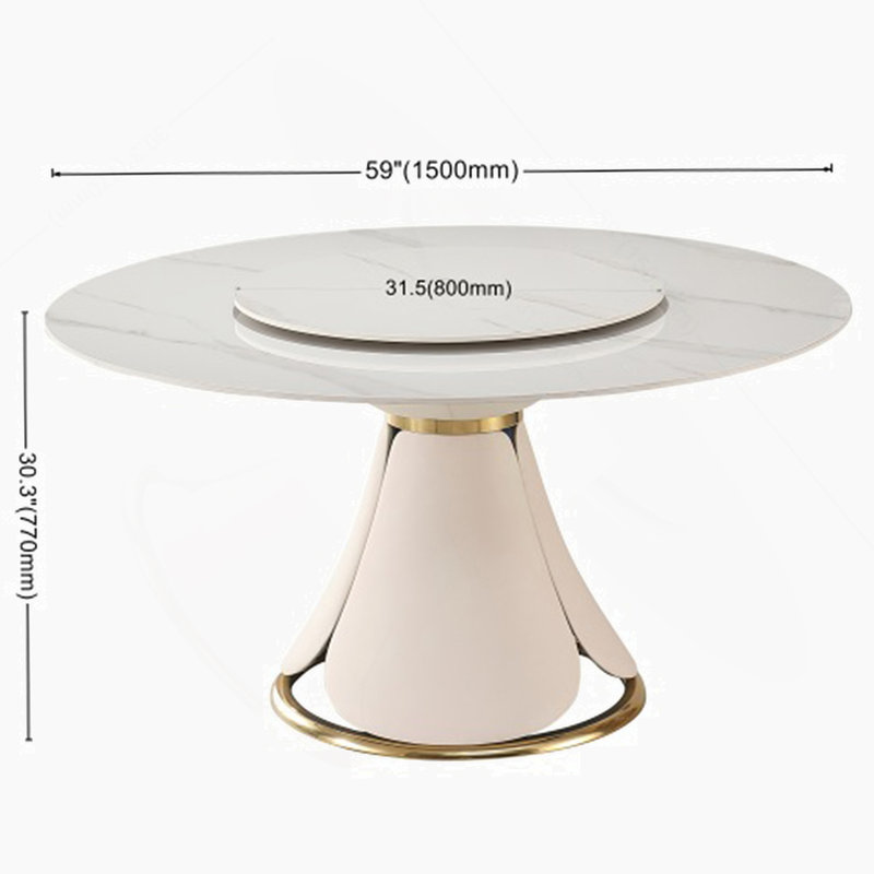 Ensemble de table de salle à manger 9 pièces 9 pièces