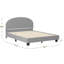 Structure de lit plateforme tapissier Aurey-3952738-3952736