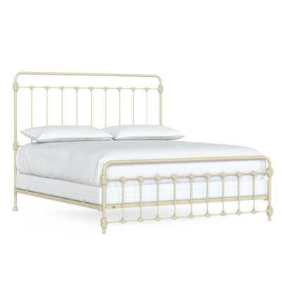 Picket Fence Iron Bed