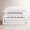 SCALLOP FRAME PERCALE DUVET SET