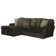 Blain 2 - Piece Upholstered Sectional with 6 Included Accent Pillows