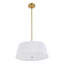 Luminaire suspendu tambour 4 lumières Basye