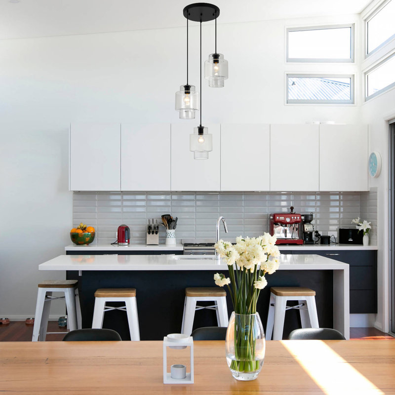 3-light Dimmable Cluster Pendant