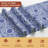 Maison d' Hermine Table Runner 100% Cotton Single Layer Table Runners 108 inches Long Decorative for Home Kitchen Dining Valentines Day Decorations Spring Summer (Melodie Bleue , 14.5" x 108")-124339990