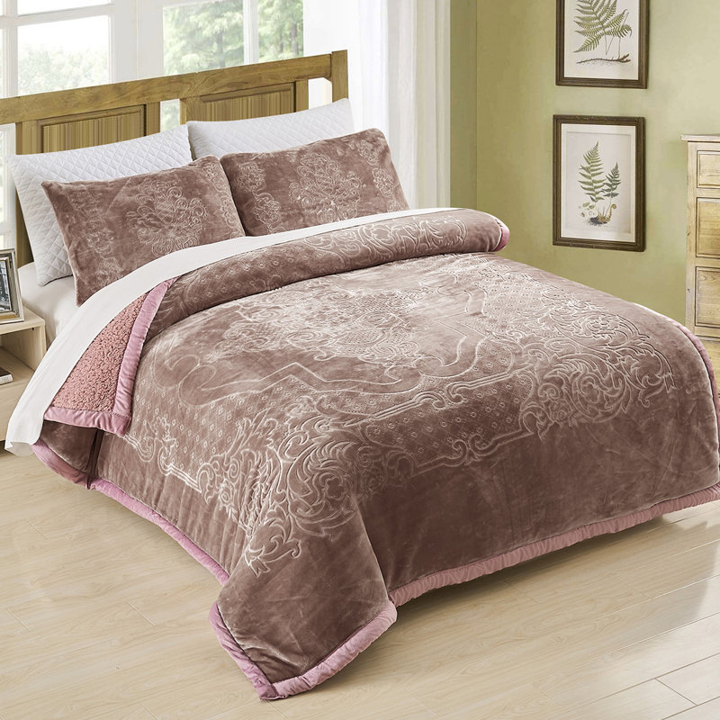 G-Lily-S20210916 Plain Weave / Muslin Blanket, Brown