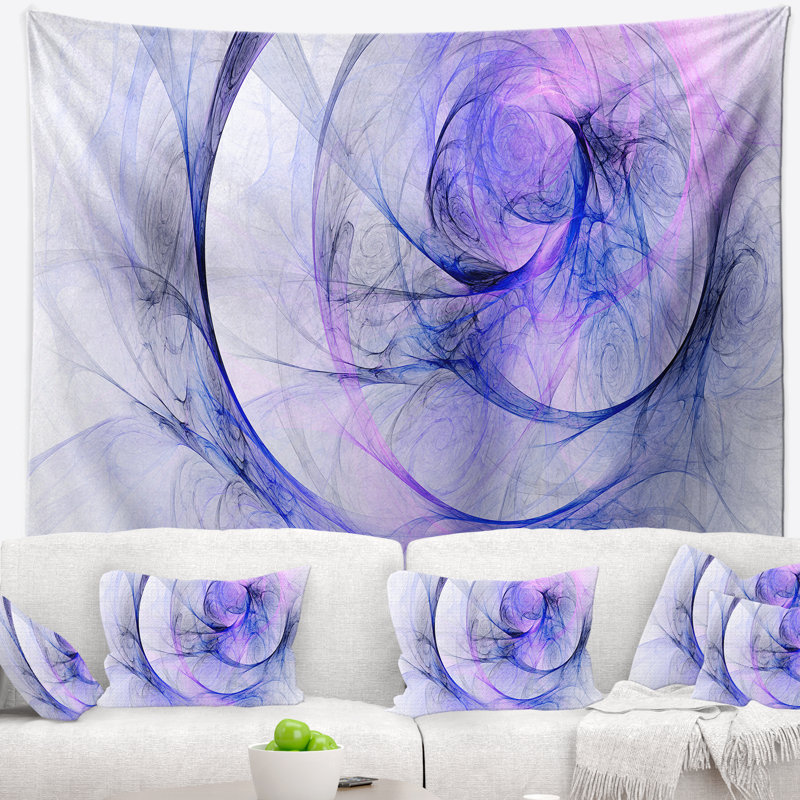 Tapisserie blue storm sky, H 32 po x l 39 po