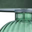 Mitzi Contemporary Ribbed Glass Table Lamp with Velvet Fabric Shade-1134843885