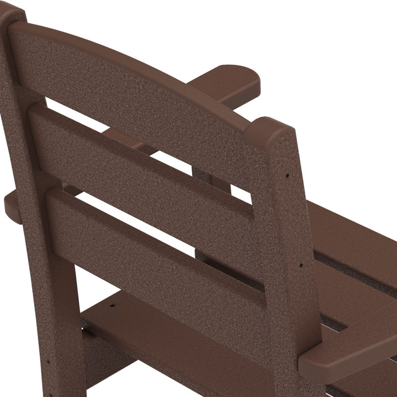 Fauteuil bar Lakeside, Acajou