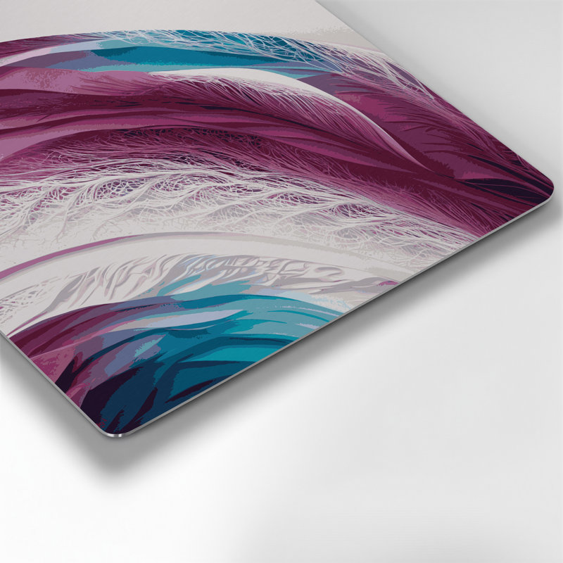 Gradient abstrait 17, art mural en métal beige