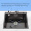 Drop-In Single Bowl Stainless Steel Kitchen Sink