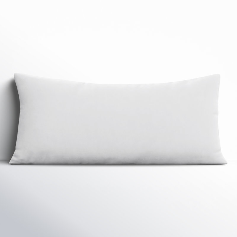Coussin en duvet de qualité supérieure Steves, 14 po x 32 po