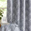 Rideaux à œillets en jacquard avec motif à chevrons pour le salon-1202299175-1195102840