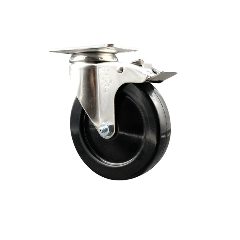 Soft Rubber Casters