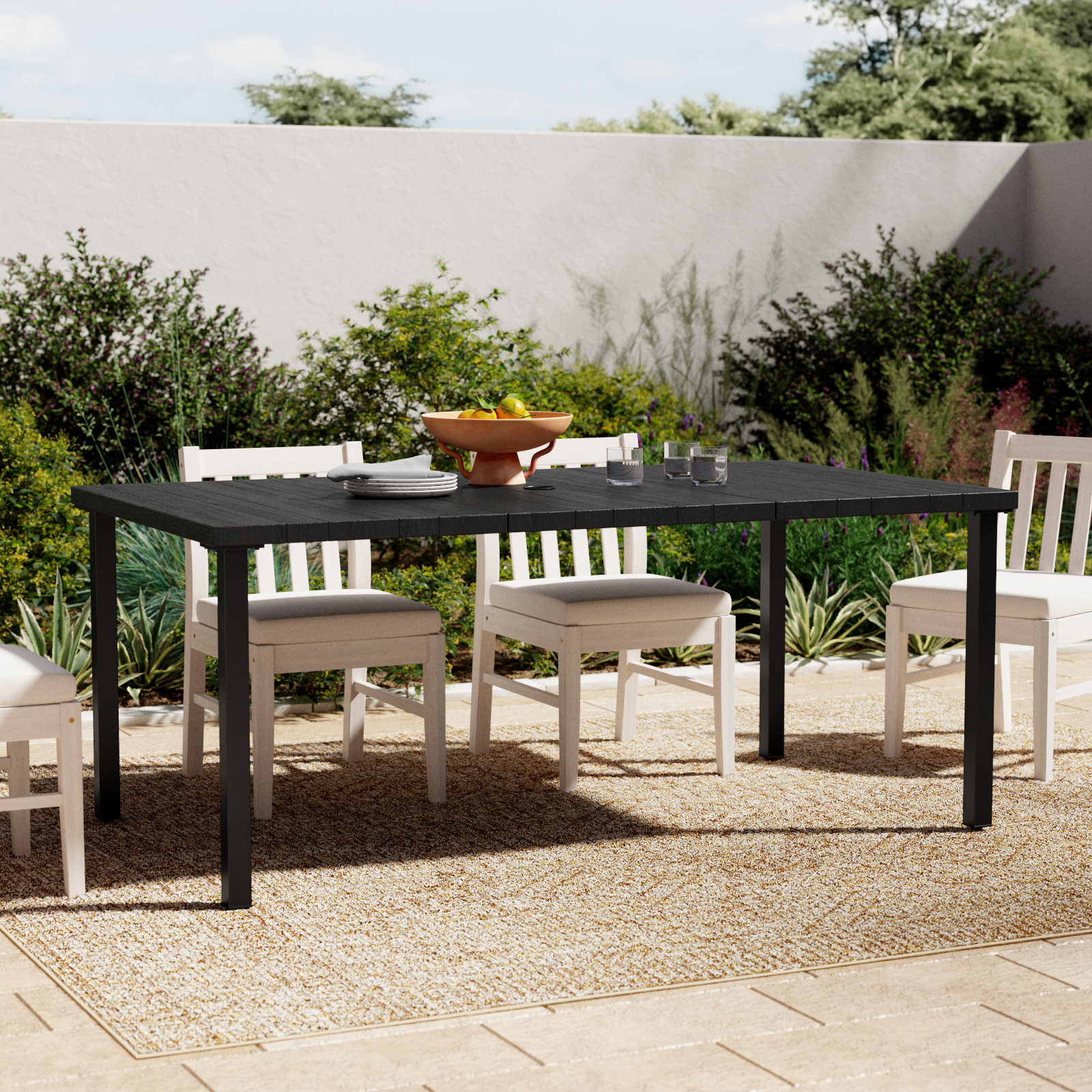 72" Patio Dining Table