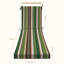 Coussin de chaise longue d'extérieur Meridian - Résistant aux intempéries, réversible, confort moelleux-1059884506-1063992278