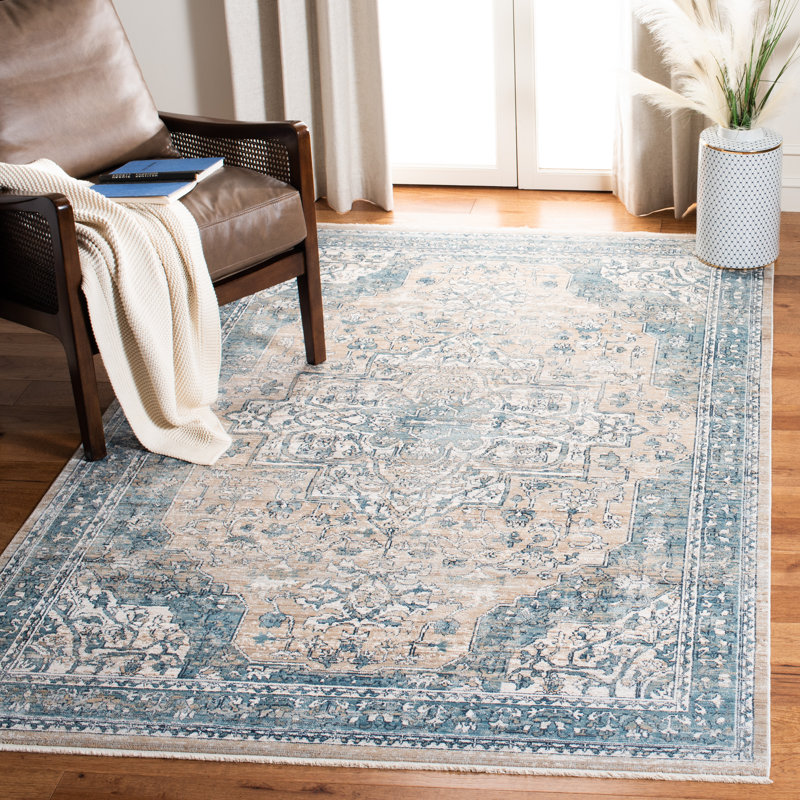 Rumsey Performance Oriental Rug, Rectangle 6' x 9'