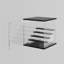 Glass 30 cm W Display Cabinet with Lighting-1926049896