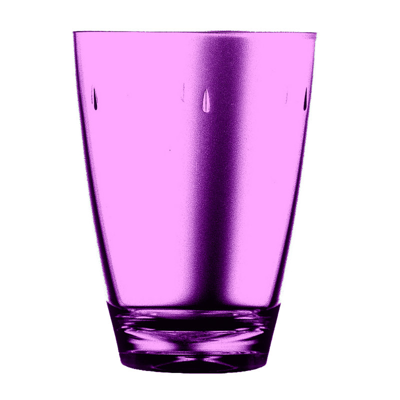Polycarbonate Tumbler 15 oz - 12 Pieces - Garnet, Quartz