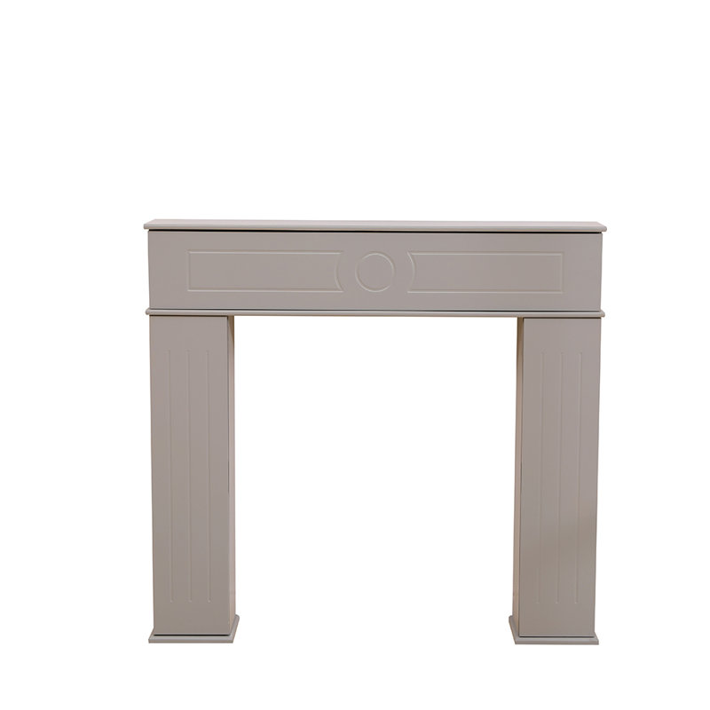 Escobar Wood Fireplace Surround, Grey