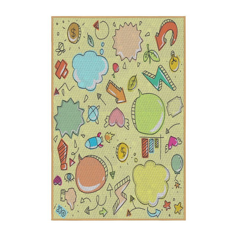 Curto Indoor Rug, Rectangle 6' x 9'